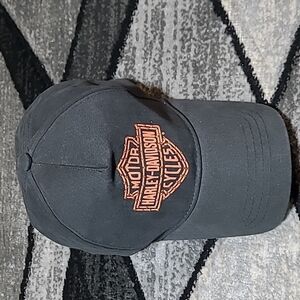 HARLEY DAVIDSON RHINESTONES BAR & SHIELD LOGO HAT